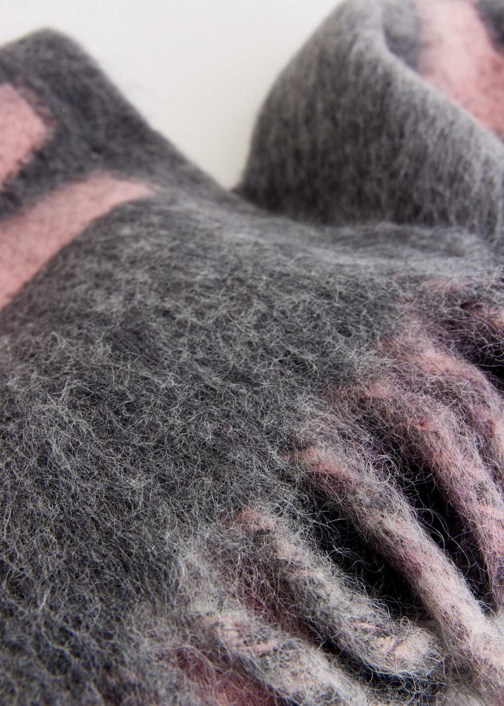 Mohair And Wool Scarf