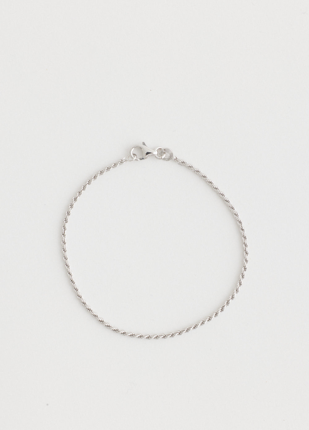 Slim Rope Chain Bracelet