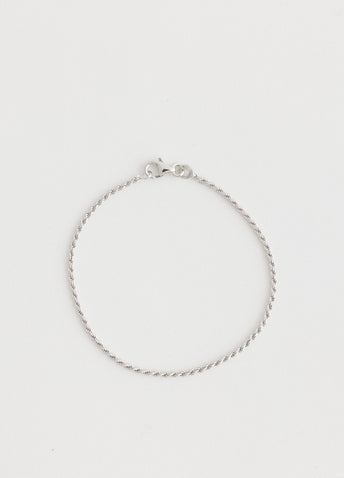 Slim Rope Chain Bracelet