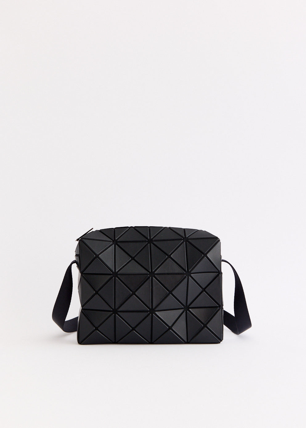 Large Cuboid Matte Shoulder Bag