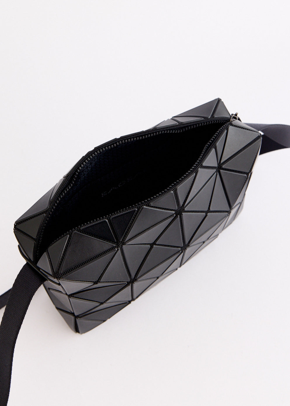 Large Cuboid Matte Shoulder Bag