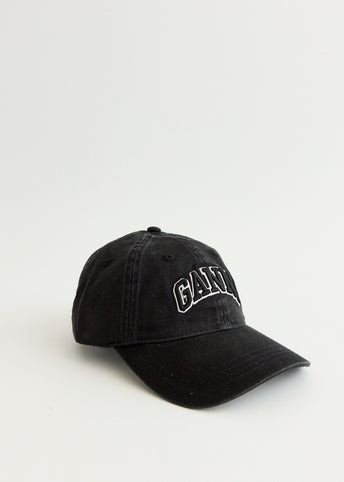 Washed Cotton Canvas Cap Emb