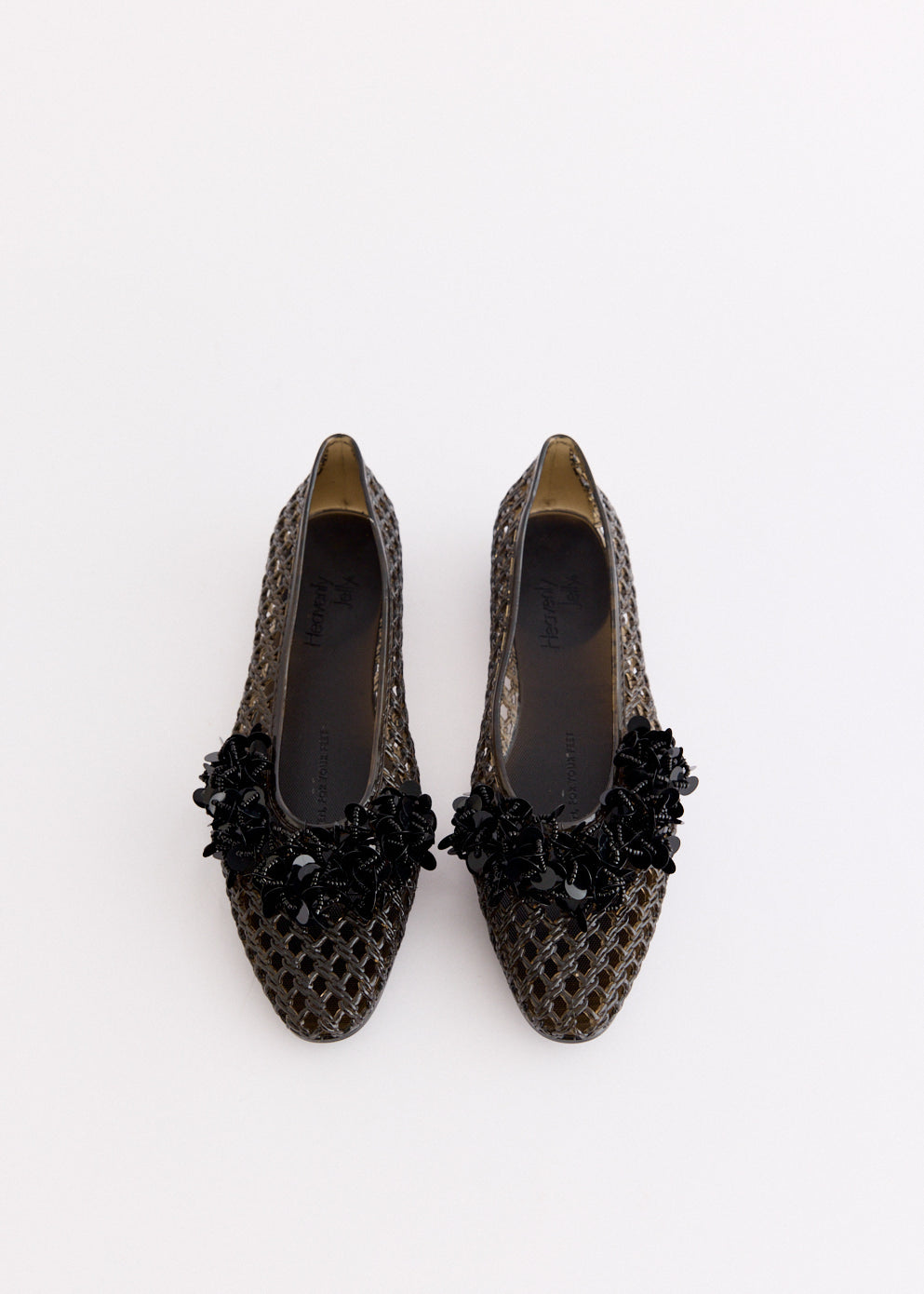 Jasmine Black Flats