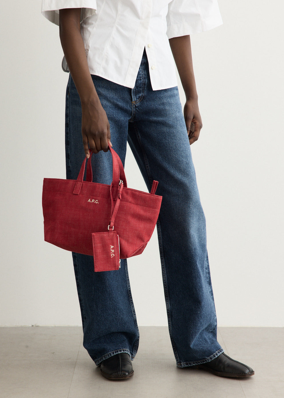 Le Drummer Toile Tote Bag