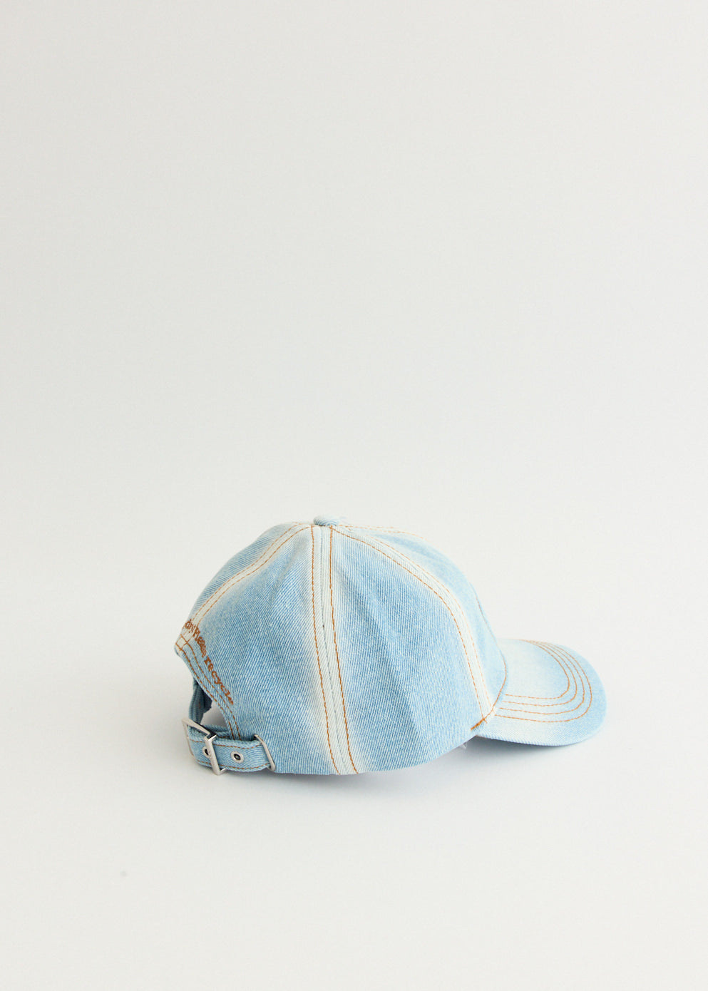 Washed Denim Cap