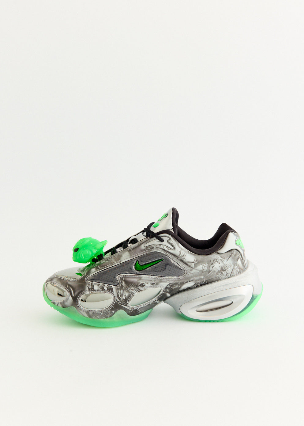 x WINDOWSEN Women's Air Max Muse 'Metallic Silver' Sneakers