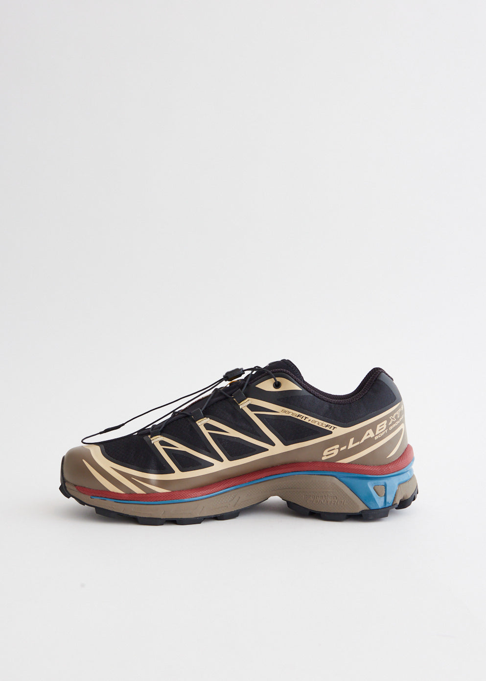 XT-6 'Black Falcon Cow Hide' Sneakers