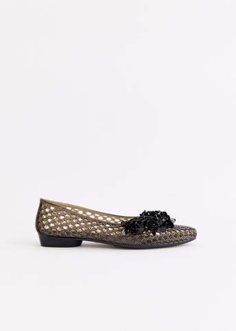 Jasmine Black Flats