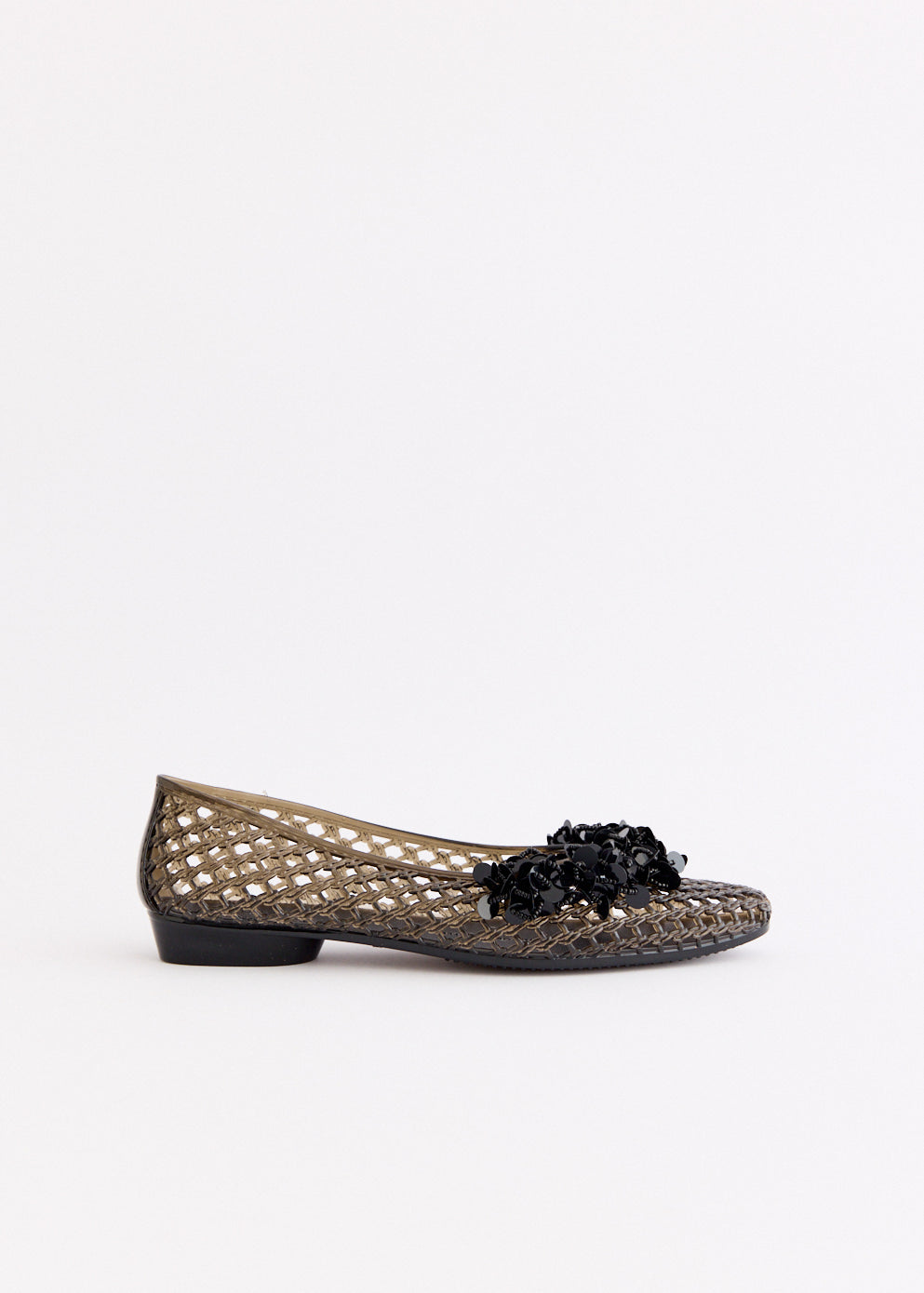Jasmine Black Flats