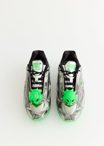 x WINDOWSEN Women's Air Max Muse 'Metallic Silver' Sneakers