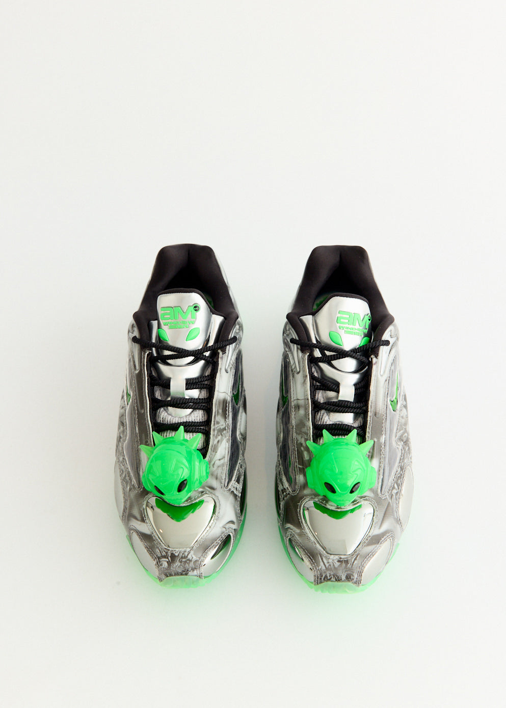 x WINDOWSEN Women's Air Max Muse 'Metallic Silver' Sneakers