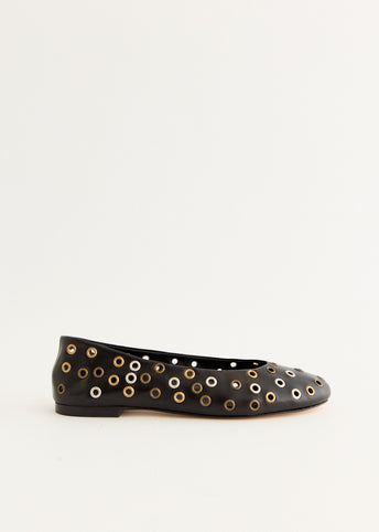 Bailarina Eyelets Flats