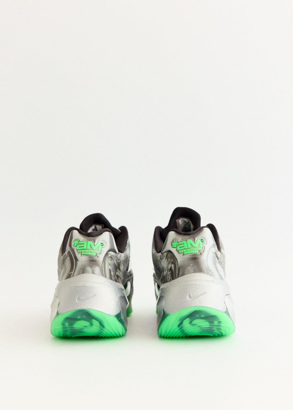 x WINDOWSEN Women's Air Max Muse 'Metallic Silver' Sneakers