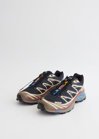 XT-6 'Black Falcon Cow Hide' Sneakers