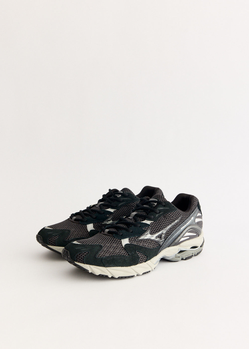 Wave Rider 10 'Black Sand' Suede Sneakers