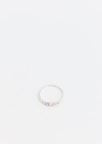 Silver Crystal Ring