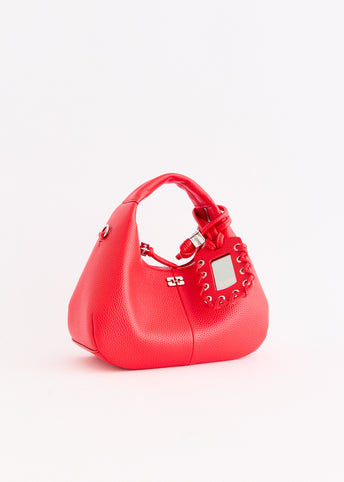 Grained Mini Hobo Bag