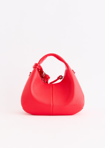 Grained Mini Hobo Bag