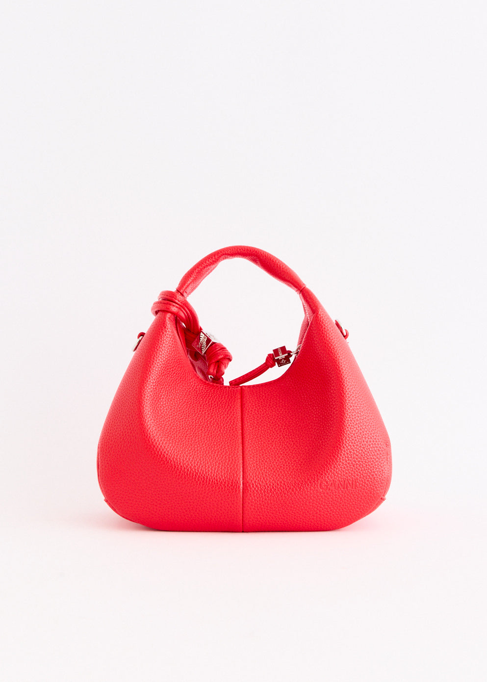 Grained Mini Hobo Bag
