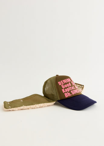 DENIM REPAIR SERVICE LUMBER Trucker Cap