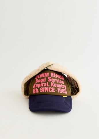 DENIM REPAIR SERVICE LUMBER Trucker Cap