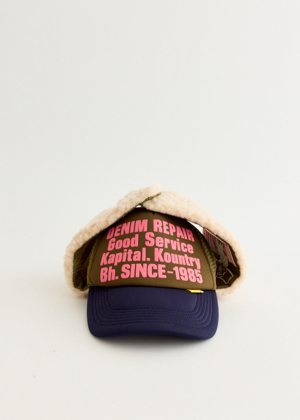DENIM REPAIR SERVICE LUMBER Trucker Cap