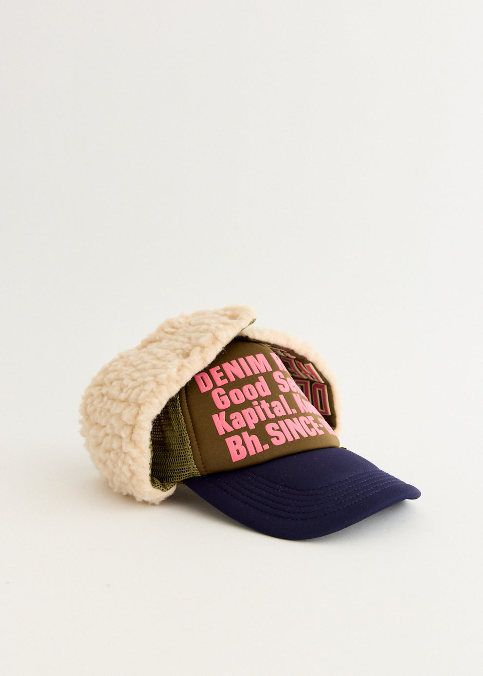 DENIM REPAIR SERVICE LUMBER Trucker Cap