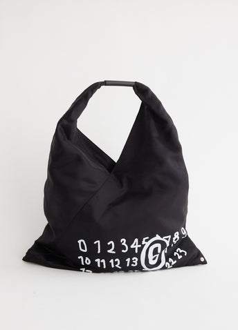 Classic Japanese Logo Print Handbag