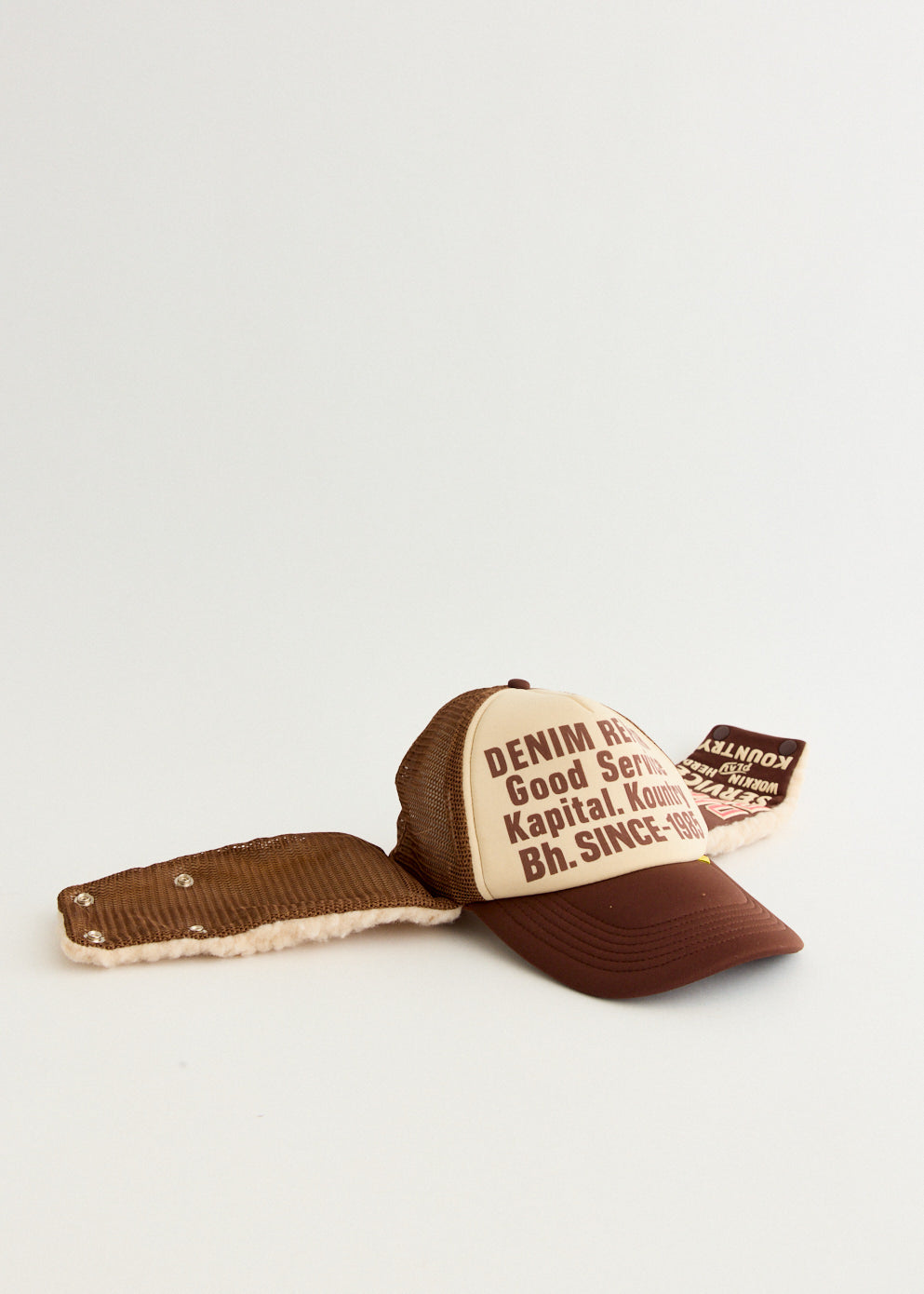 DENIM REPAIR SERVICE LUMBER Trucker Cap