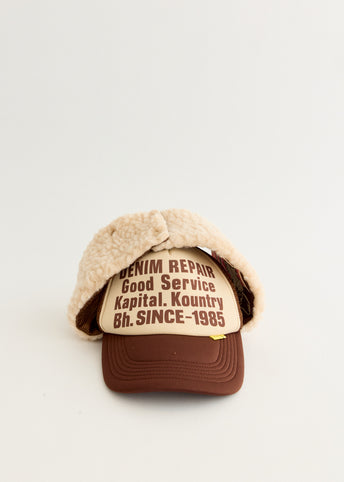 DENIM REPAIR SERVICE LUMBER Trucker Cap