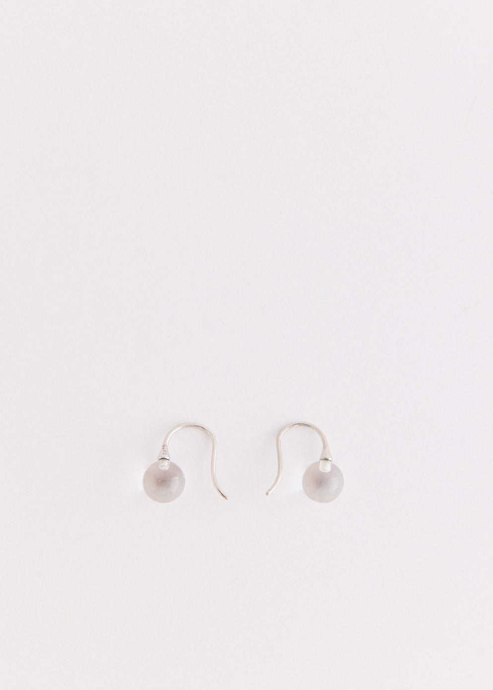 Clear Drop Earrings