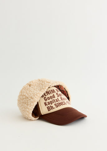 DENIM REPAIR SERVICE LUMBER Trucker Cap