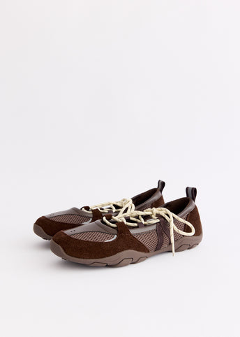 Nicole Weaving Laceup Sneakers