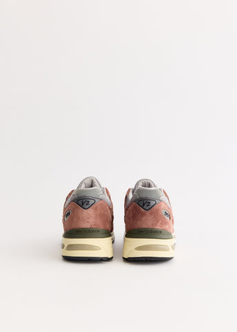 MADE in UK 991v2 'Rose Taupe' Sneakers