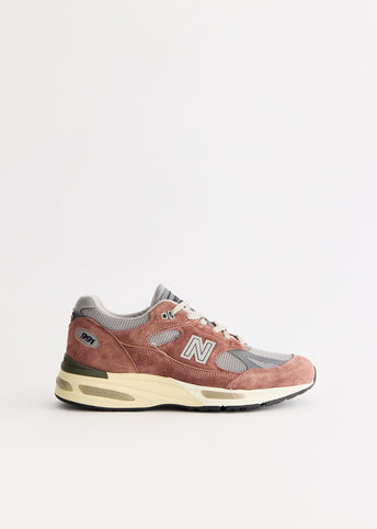 MADE in UK 991v2 'Rose Taupe' Sneakers