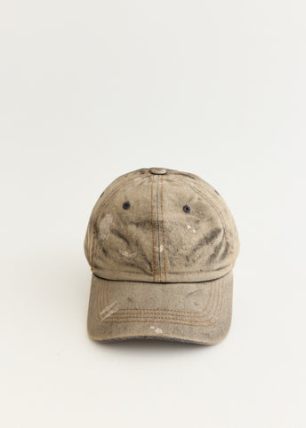 Carliy Washed Denim Cap