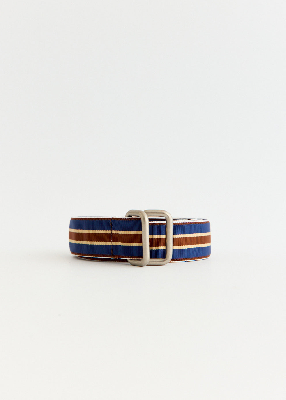 Grosgrain Tape Double Ring Belt
