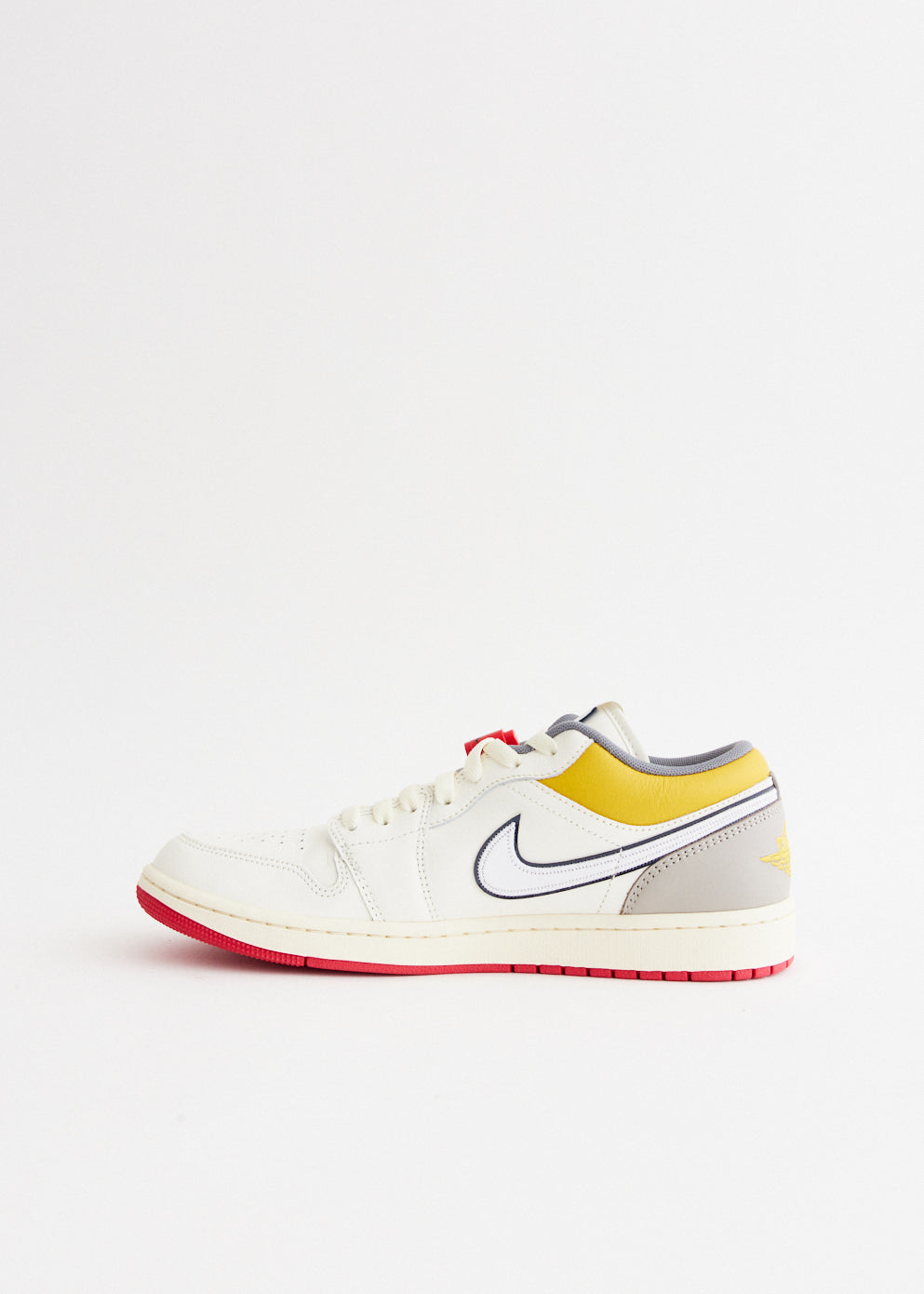 Air Jordan 1 Low PRM 'Sail Brave Blue' Sneakers