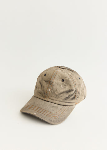 Carliy Washed Denim Cap