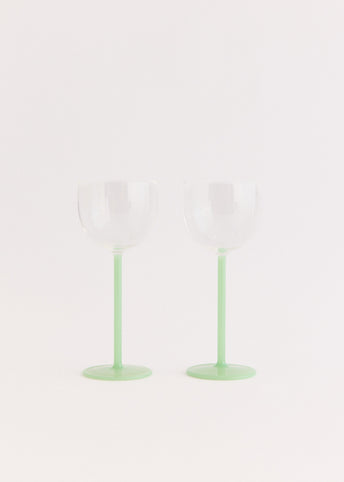 2 Nick and Nora Glasses