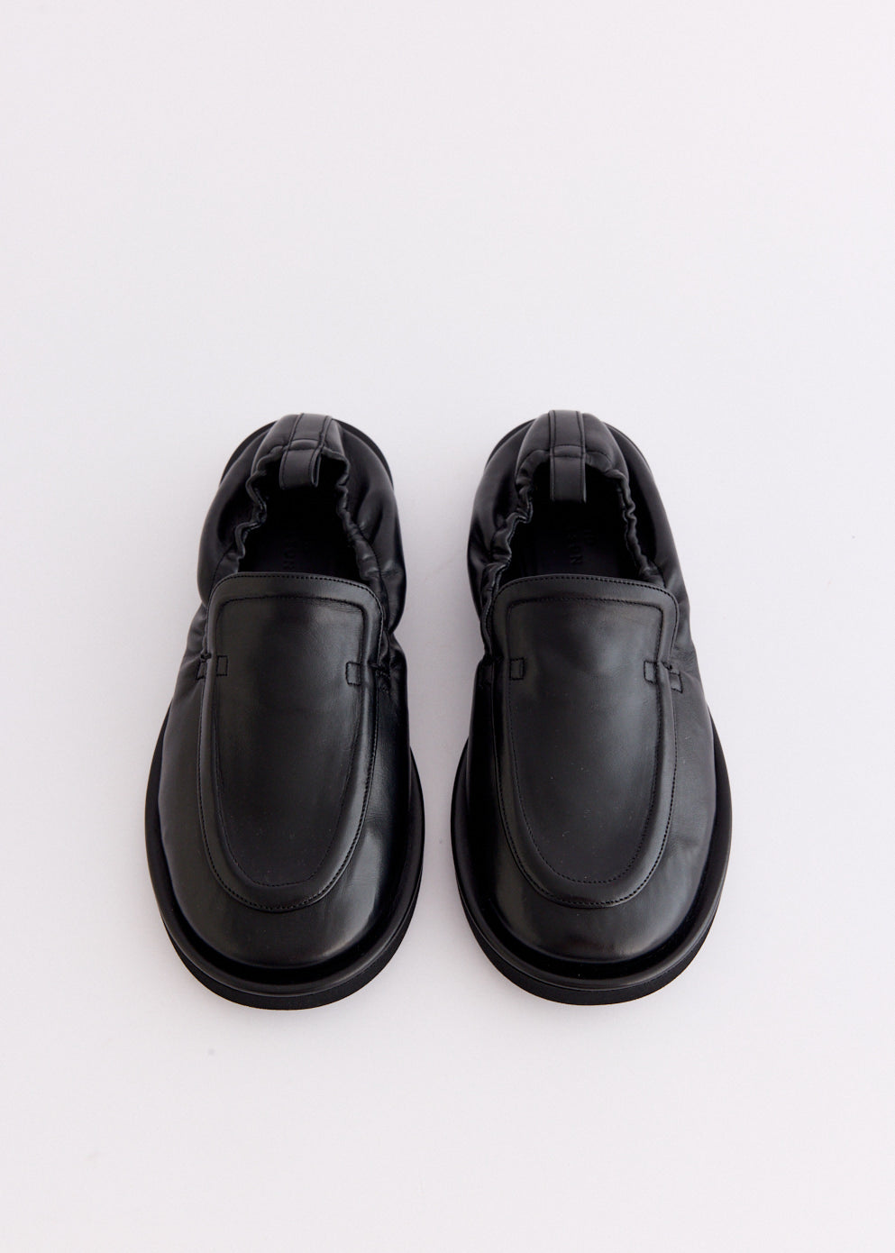 Elastic Back Loafers