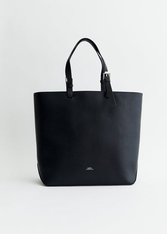 ☆A.P.C.☆ Small Nino Cabas Tote Bag Black PUAATH61863LZZ PU Nino Small shopper tote | Small shopper tote in recycled