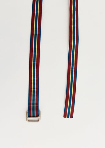 Grosgrain Tape Double Ring Belt