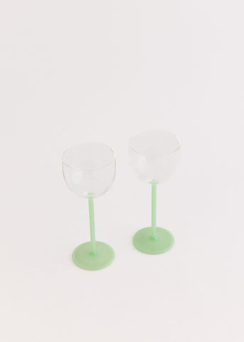 2 Nick and Nora Glasses