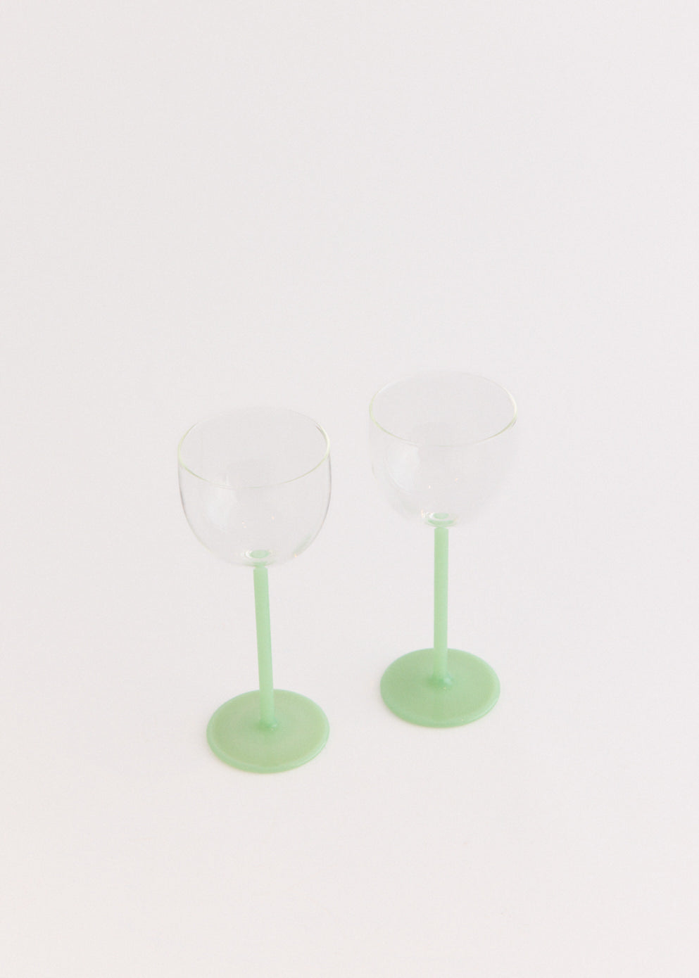 2 Nick and Nora Glasses