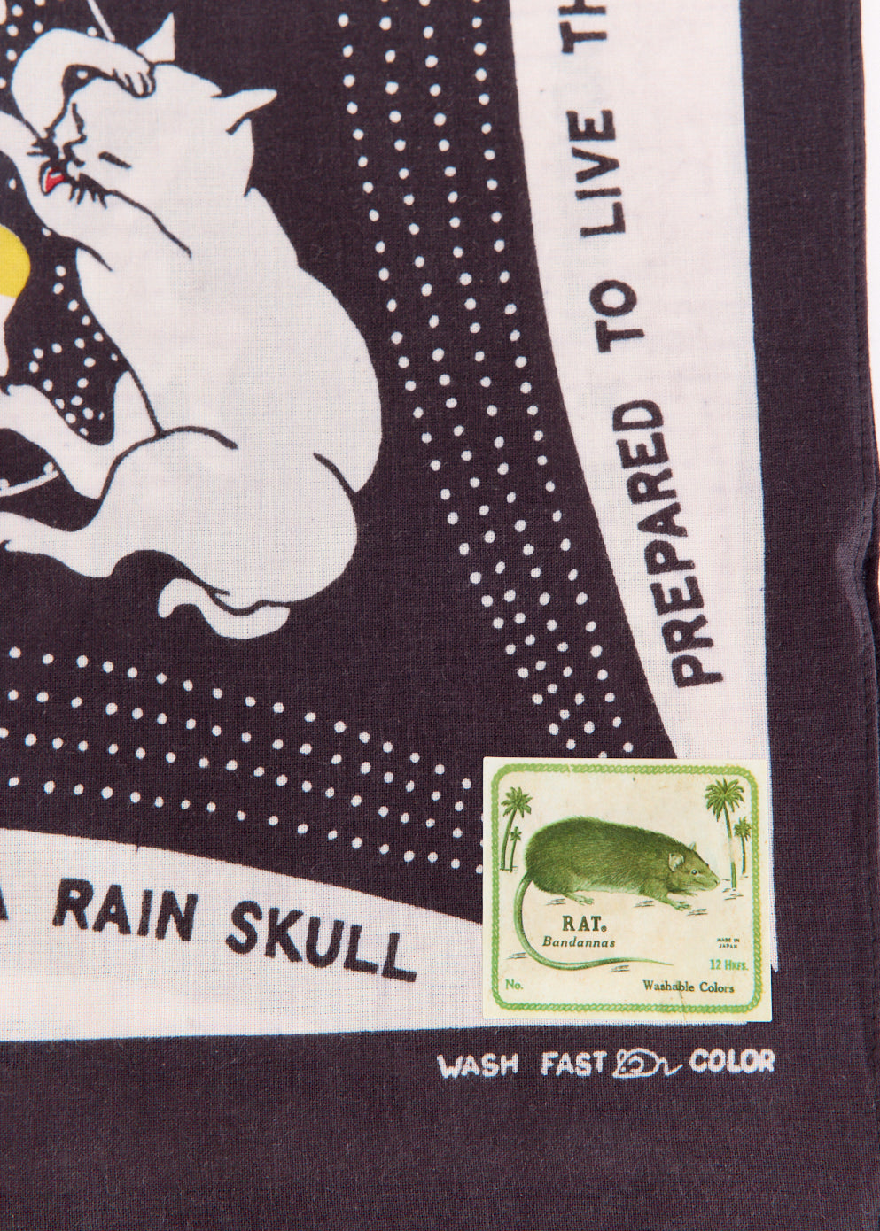 Fastcolour Selvedge Bandana (RAINSKULL NO WOMAN NO CRY)