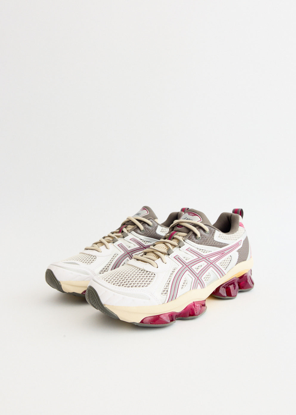 Gel-Quantum Kinetic 'Cream Dried Berry' Sneakers