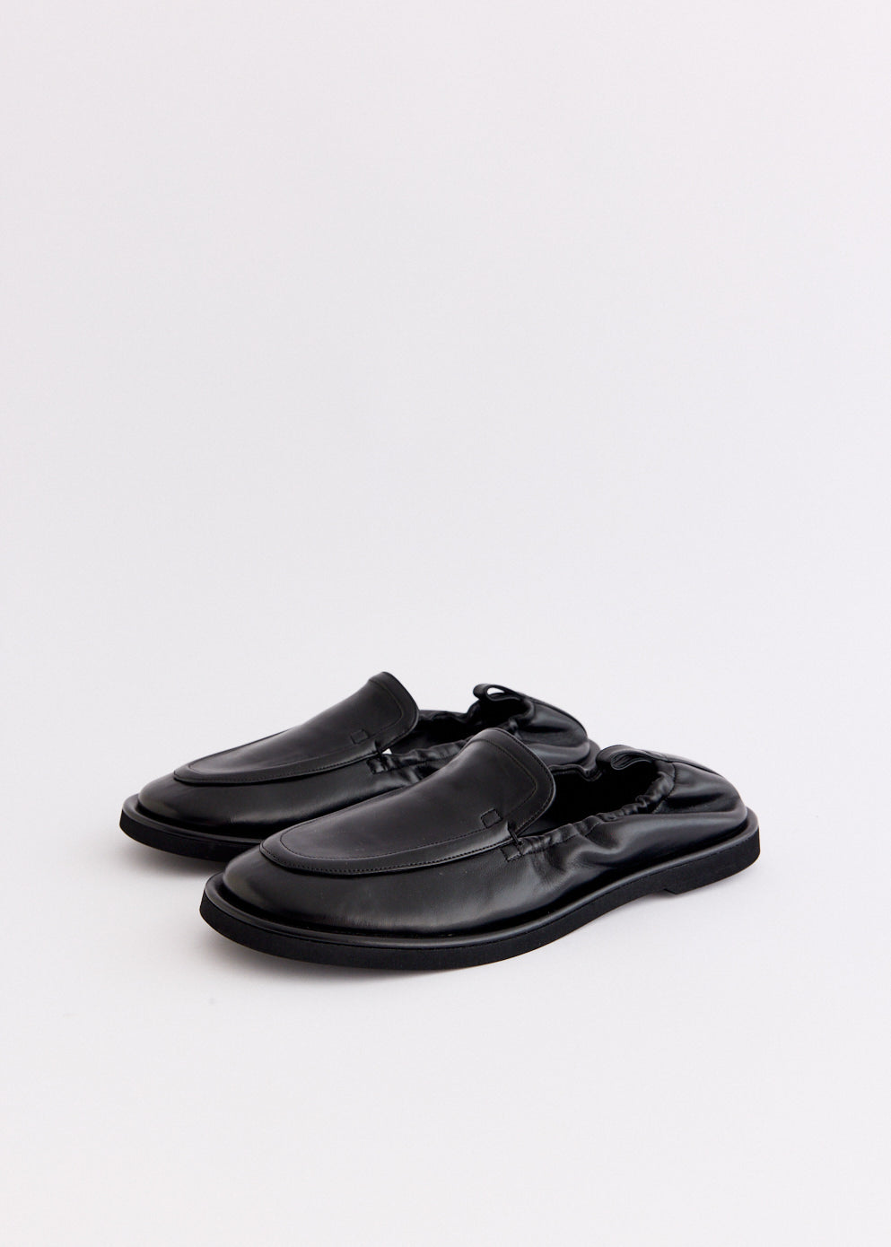 Elastic Back Loafers
