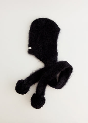 Mohair Cap With Earflaps