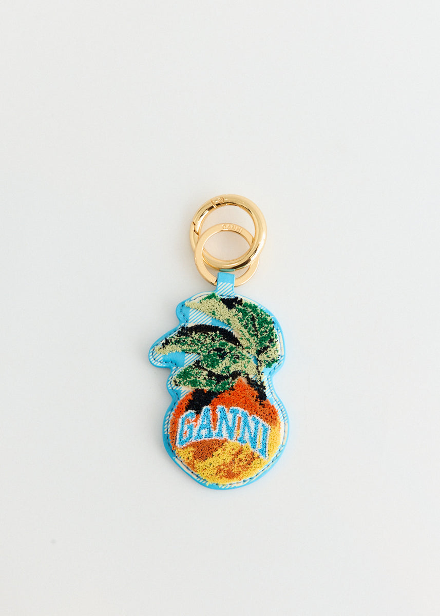 Apple Velvet Keyring